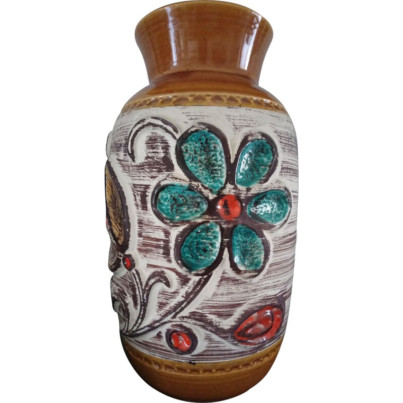 German vintage vase for West Germany in ceramic 1970
