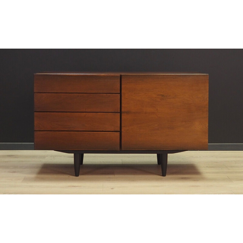 Vintage scandinavian chest of drawers in rosewood 1970