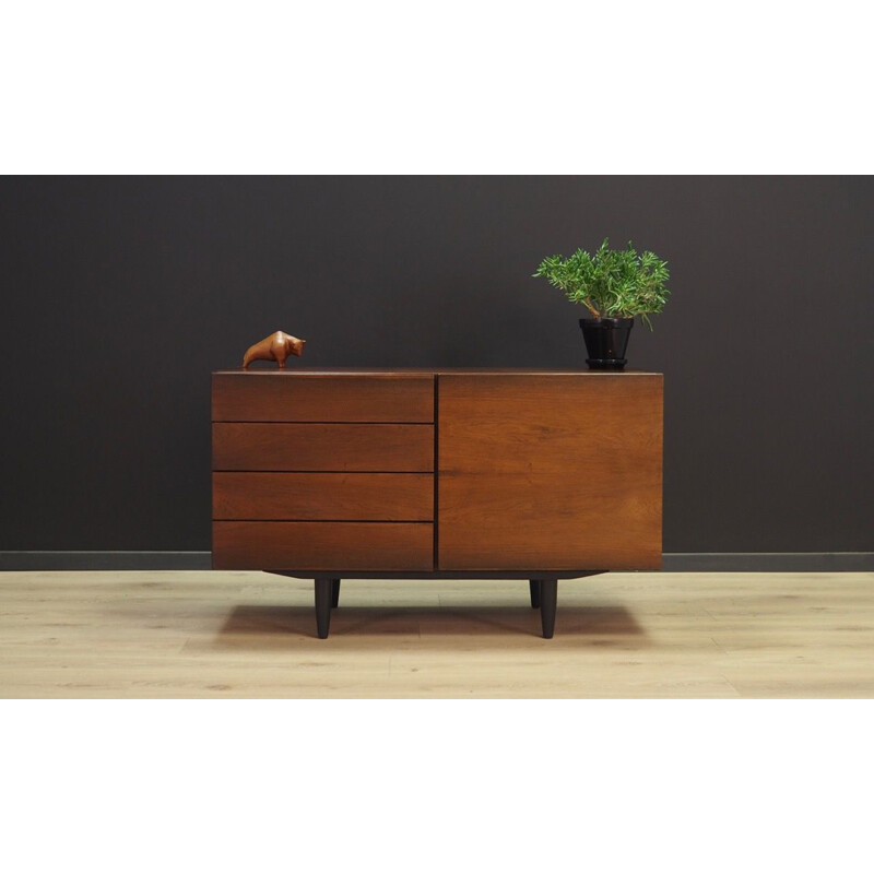 Vintage scandinavian chest of drawers in rosewood 1970