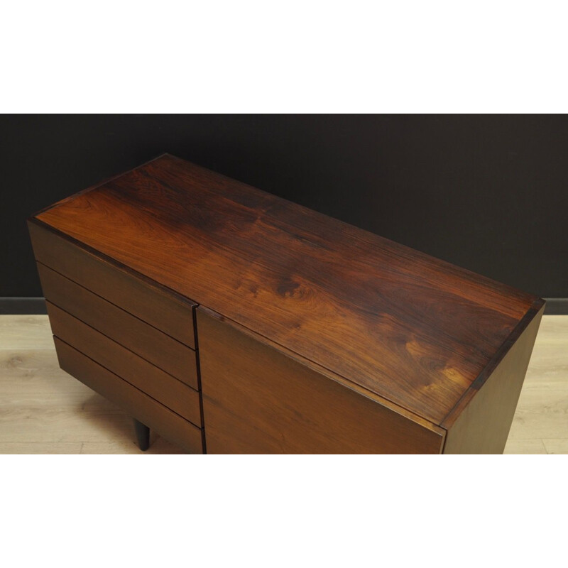 Vintage scandinavian chest of drawers in rosewood 1970