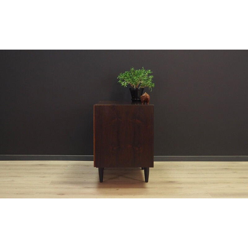 Vintage scandinavian chest of drawers in rosewood 1970