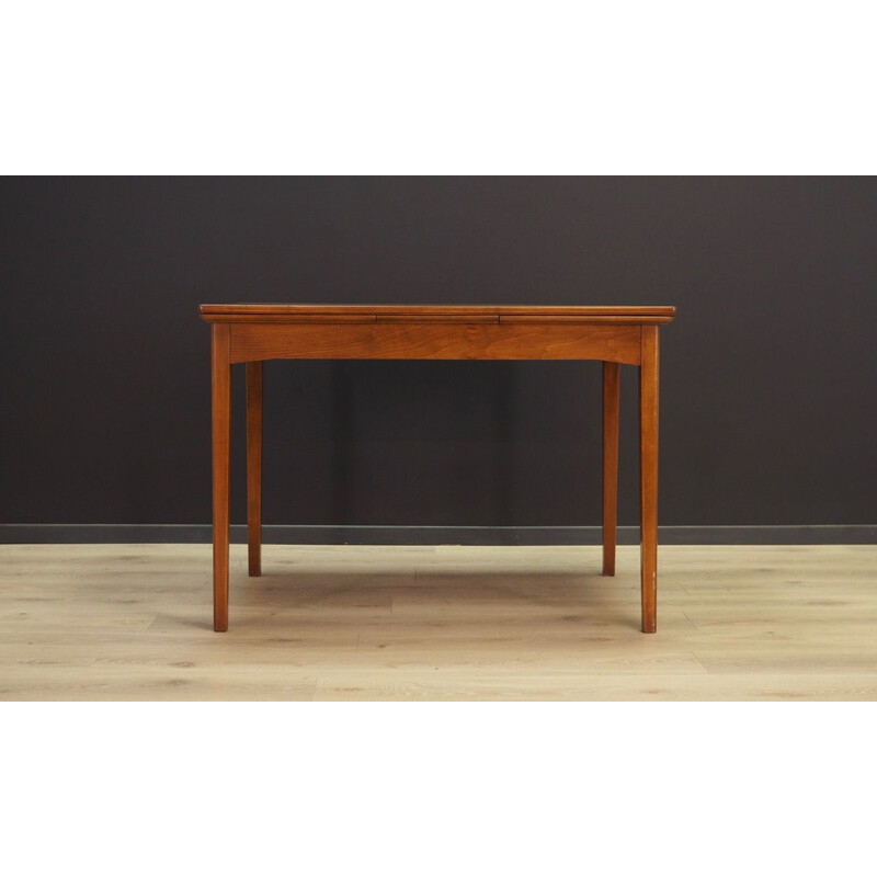 Vintage danish table in walnut 1960