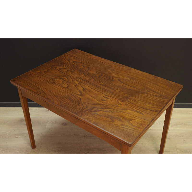 Vintage danish table in walnut 1960