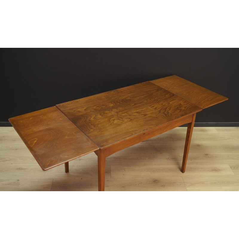 Vintage danish table in walnut 1960