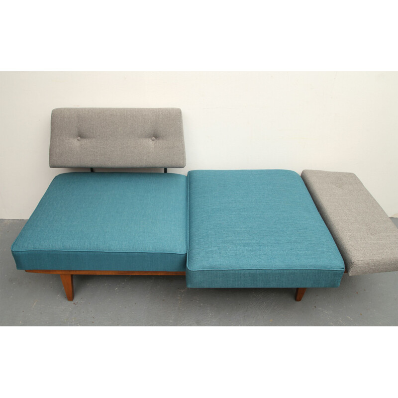 Vintage daybed in beech Walter Knoll 1960s