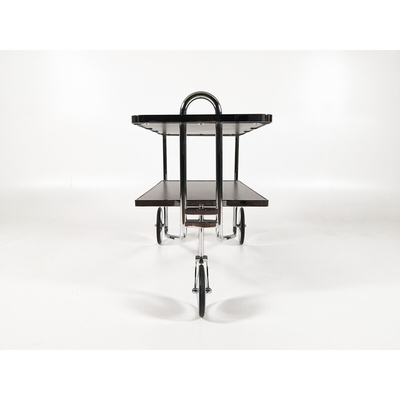 BR49 vintage steel trolley by Marcel Breuer for Alivar