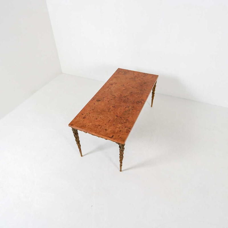 Vintage coffee table from Maison Bagues 1970