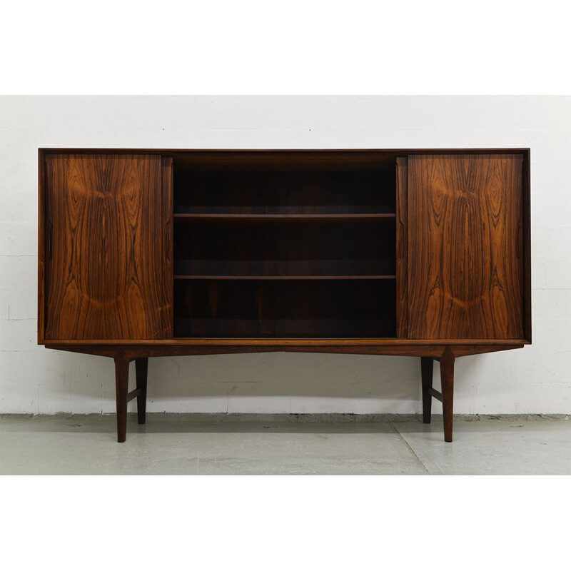 Vintage danish sideboard for Knud Nielsen in rosewood 1960