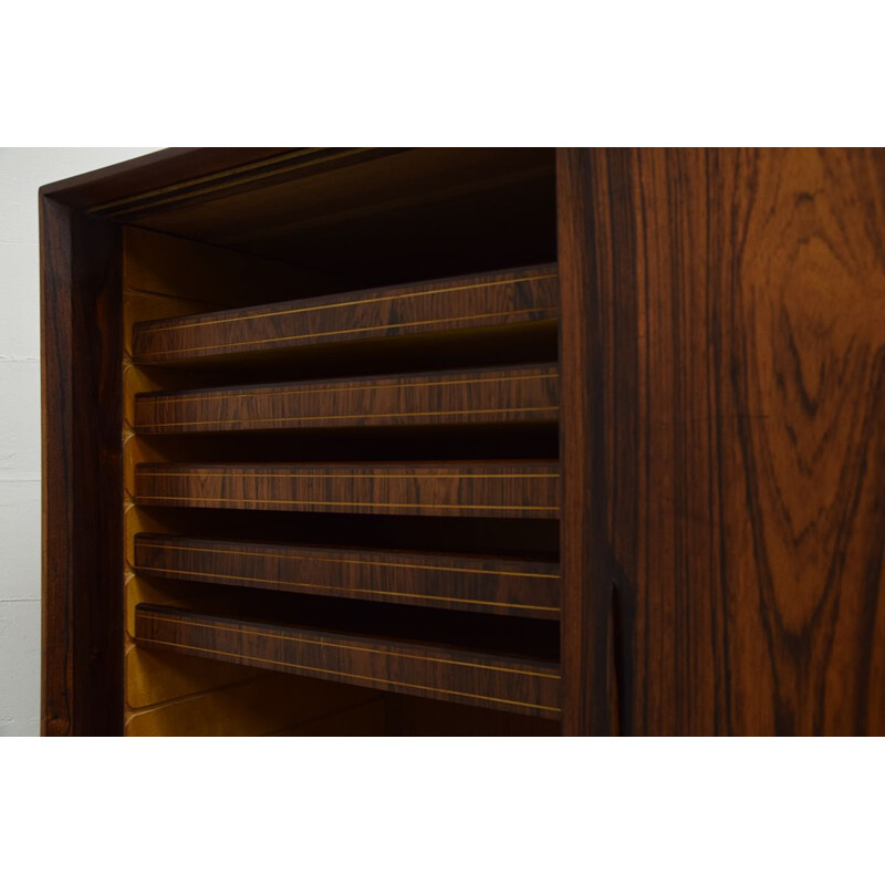 Vintage danish sideboard for Knud Nielsen in rosewood 1960