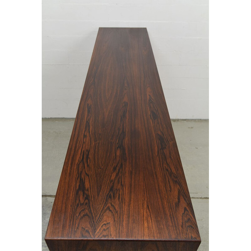 Vintage danish sideboard for Knud Nielsen in rosewood 1960