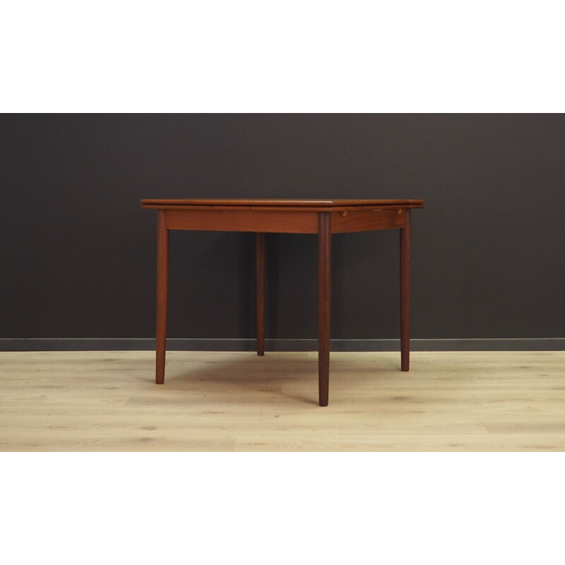 Vintage danish table in teakwood 1960