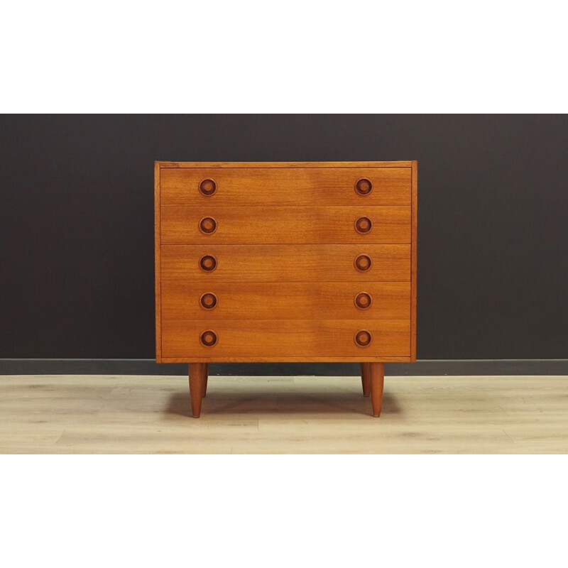 Vintage chest of drawers in teak Denmark 1960-70s