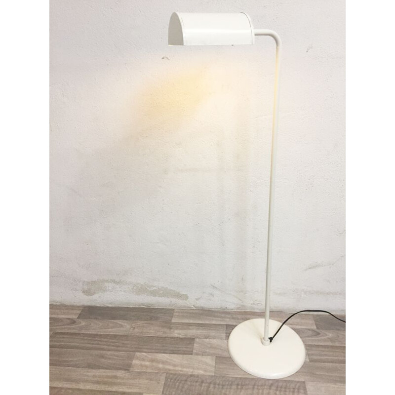 Vintage reading floor lamp Abo Randers Denmark 1970s