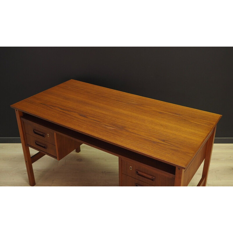 Vintage desk in teak Denmark 1960-70s