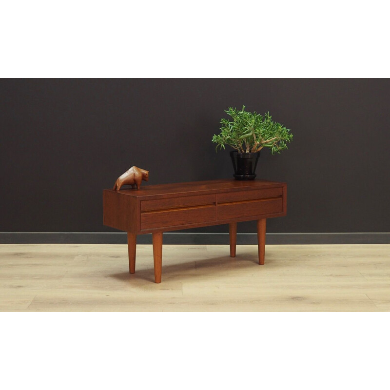 Vintage chest of drawers in teak Scandinavian 1960-70s