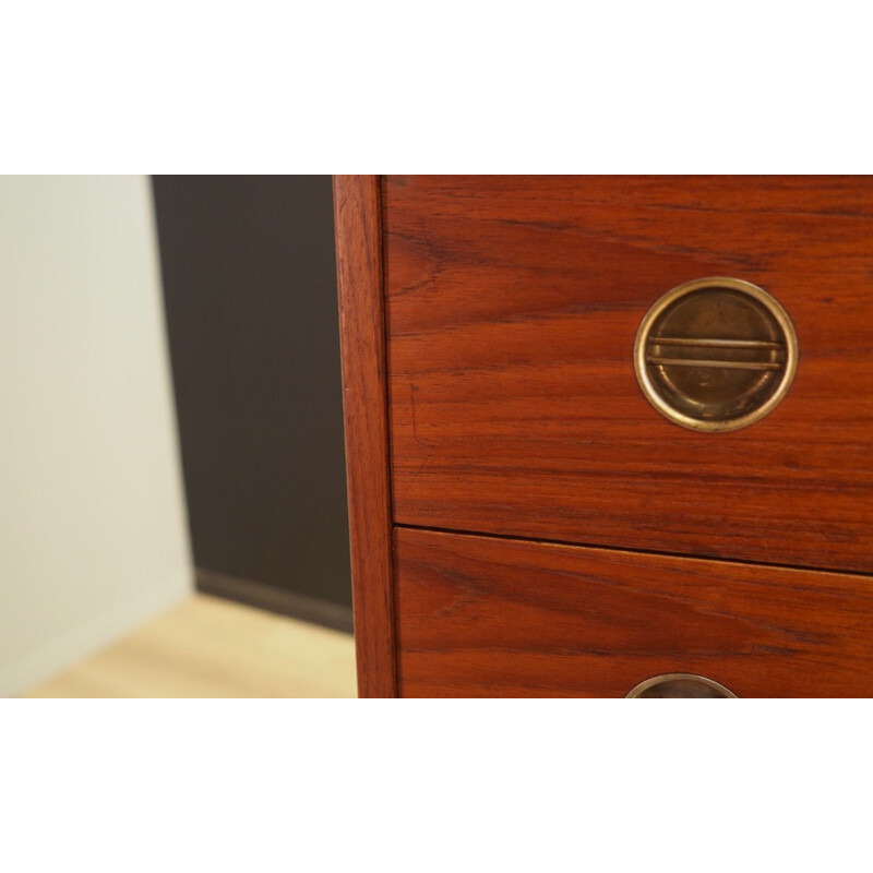 Vintage chest of drawers in rosewood Scandinavian 1960-70s