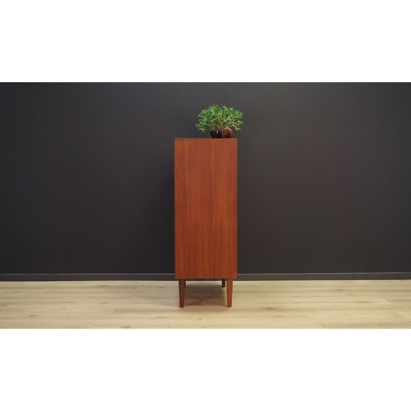 Vintage chest of drawers in rosewood Scandinavian 1960-70s