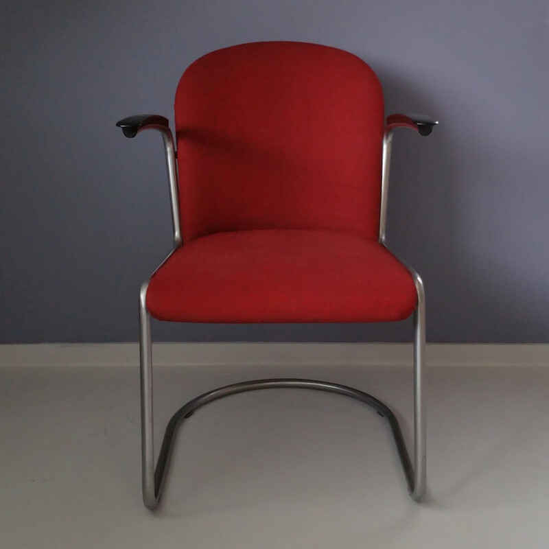 Vintage armchair model 413 by Willem Hendrik Gispen for Gispen, 1960s