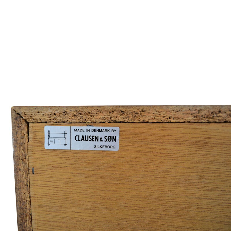 Vintage danish sideboard for Clausen & Son in teakwood 1960
