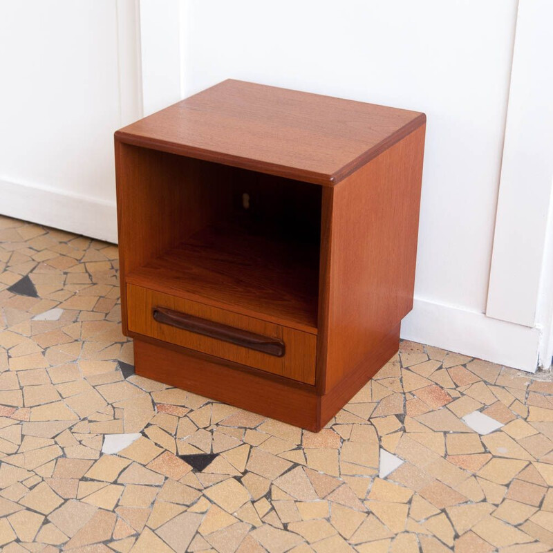 Vintage night stand in teak by Gplan,1960