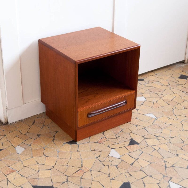 Vintage night stand in teak by Gplan,1960