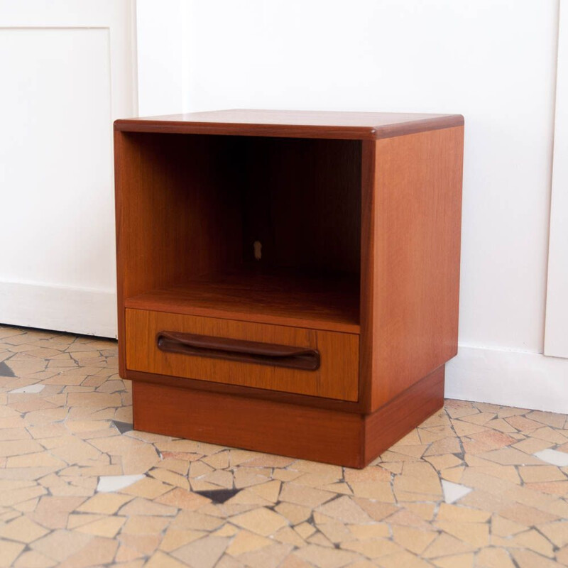 Vintage night stand in teak by Gplan,1960