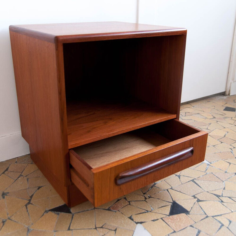 Vintage night stand in teak by Gplan,1960