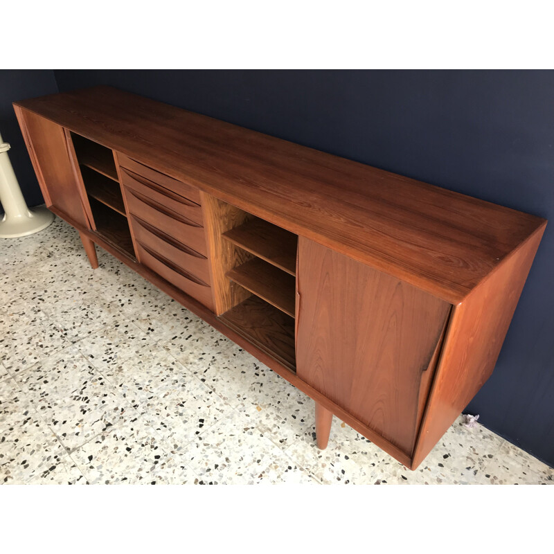 Vintage sideboard in teak by Arne Vodder,1960 