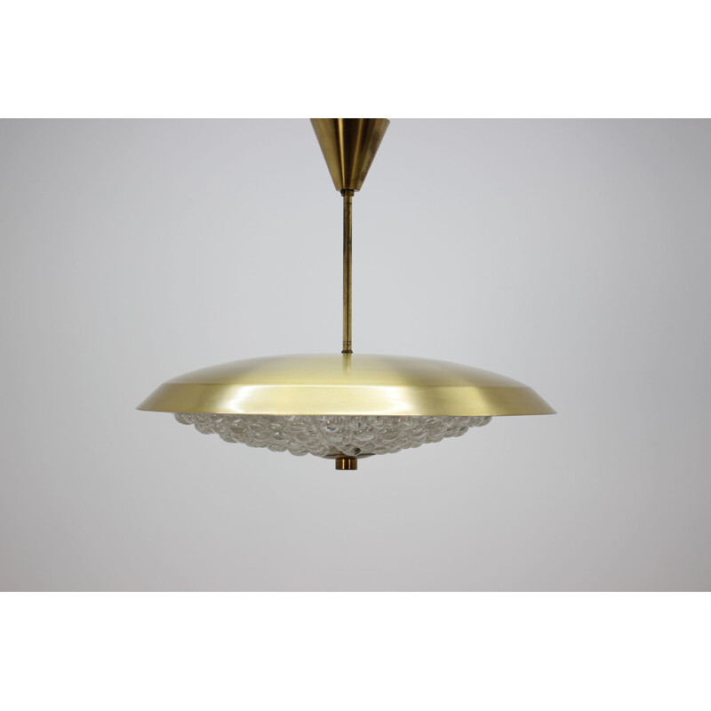 Vintage pendant light by Carl Fagerlund for Orrefors,1960