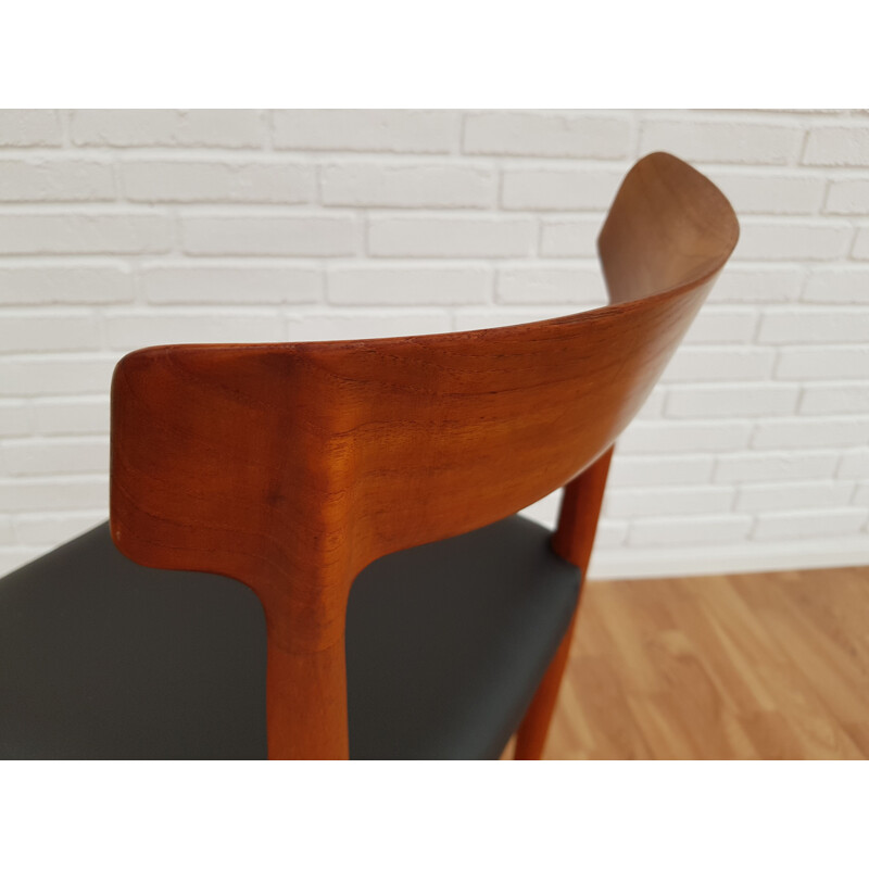 Set of 3 vintage Knud Færch chairs model 343