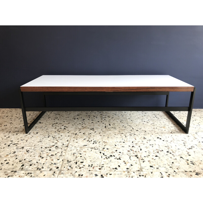 Idealheim reversible vintage coffee table by Dieter Waeckerlin, Switzerland 1950