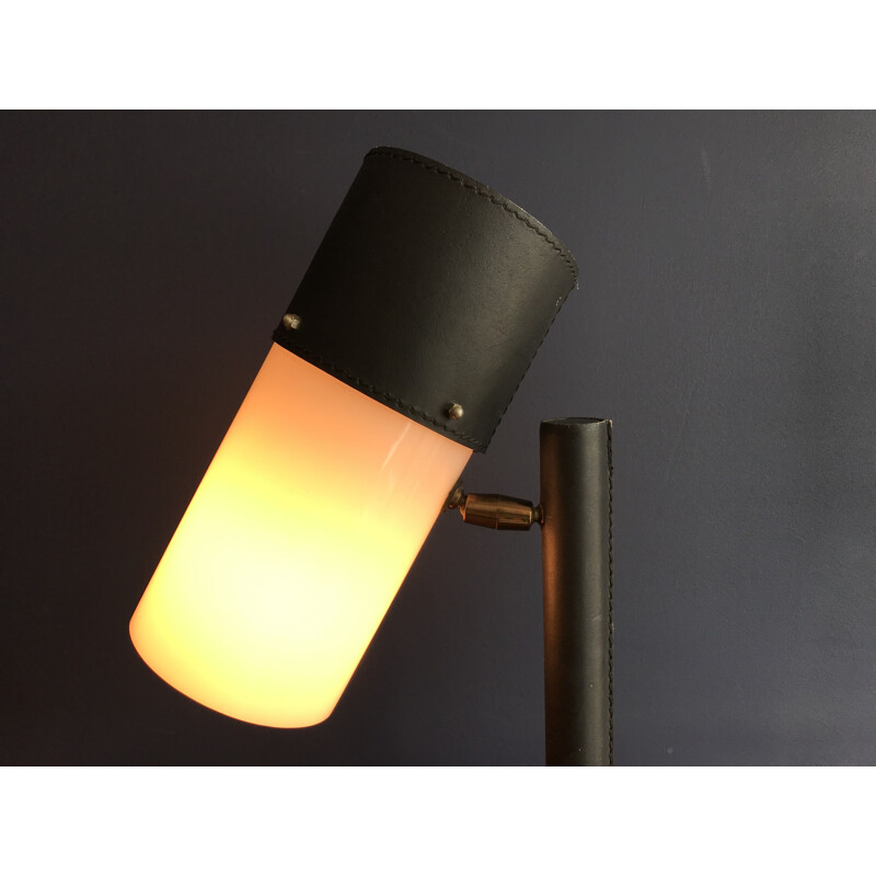 Vintage table lamp by Jaques Adnet