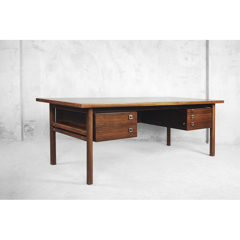 Vintage rosewood desk by Arne Vodder for Sibast 1960s