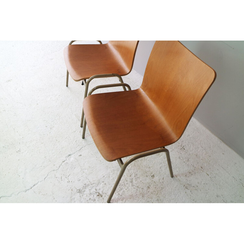 Vintage stacking chairs 1960s