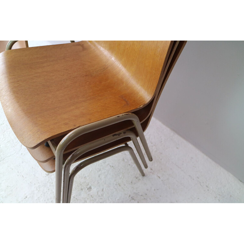 Vintage stacking chairs 1960s