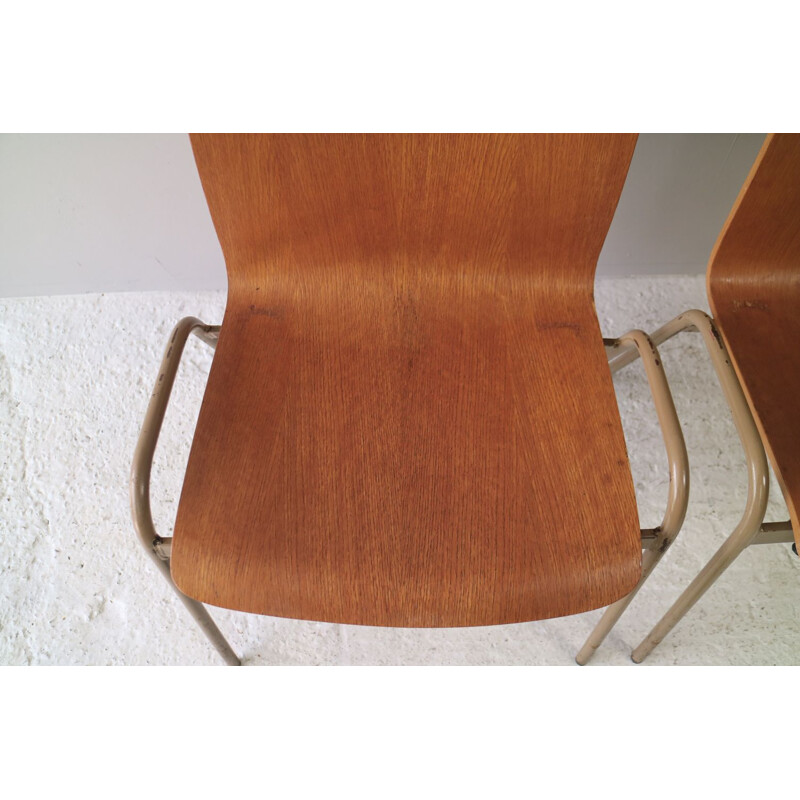 Vintage stacking chairs 1960s