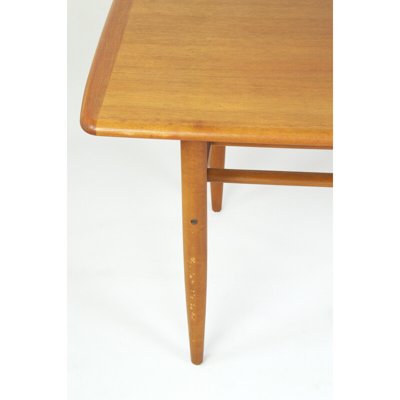 Vintage coffee table in teak by Alberts Tibro 1955s