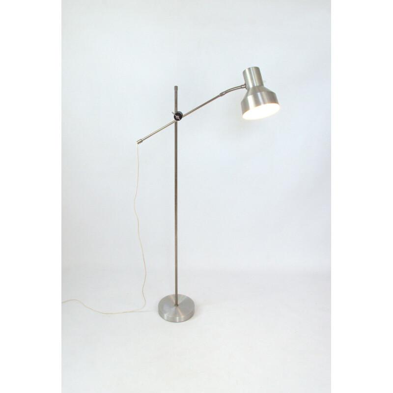 Vintage metal floor lamp 1970s