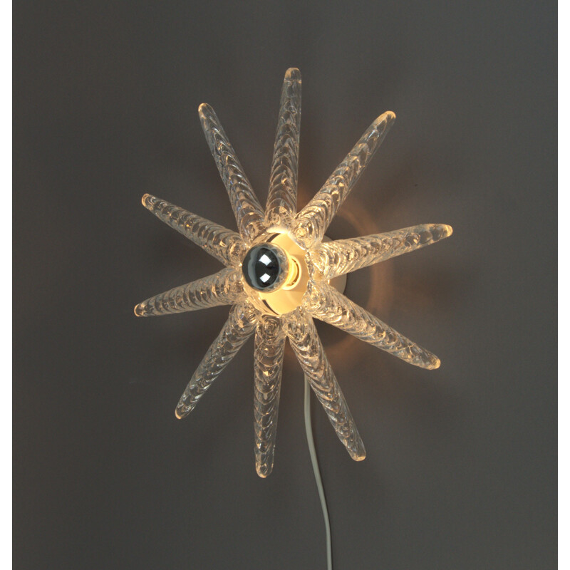 Vintage scandinavian starfish sonce in plastic 1970