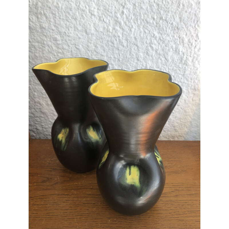 Coppia di vasi vintage Elchinger