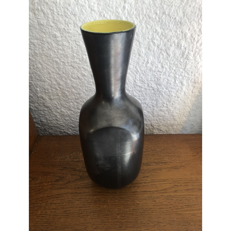 Vase vintage bouteille Elchinger