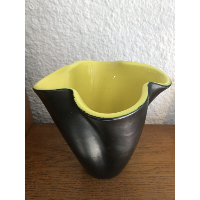 Große Vintage-Vase Taschentuch Elchinger