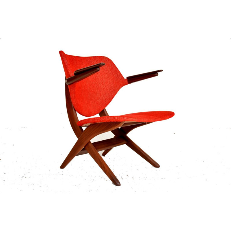 Armchair PELICAN  by Louis van Teeffelen 1960s