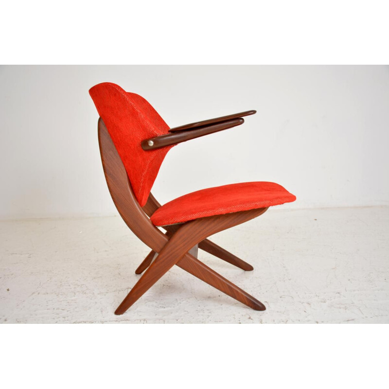 Armchair PELICAN  by Louis van Teeffelen 1960s