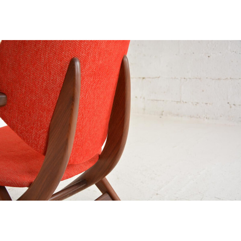 Armchair PELICAN  by Louis van Teeffelen 1960s