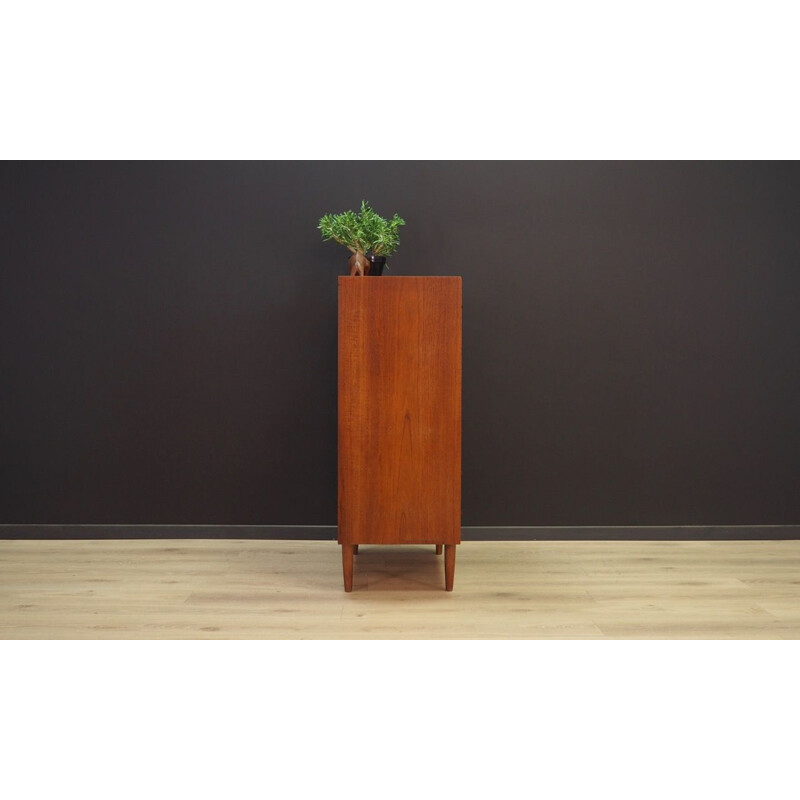 Danish chest of 6 drawers in teak