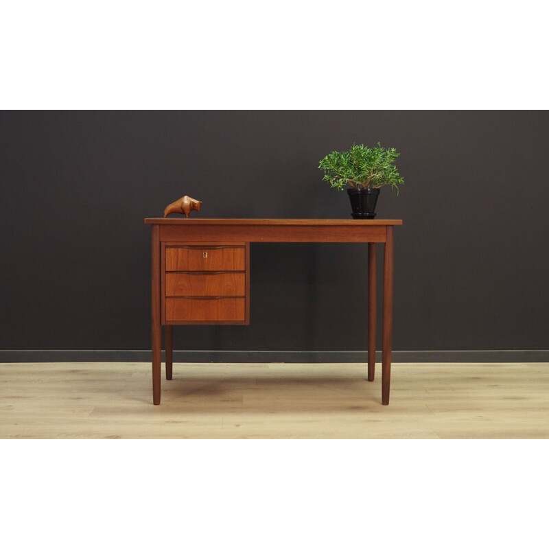 Scandinavian desk made of teak