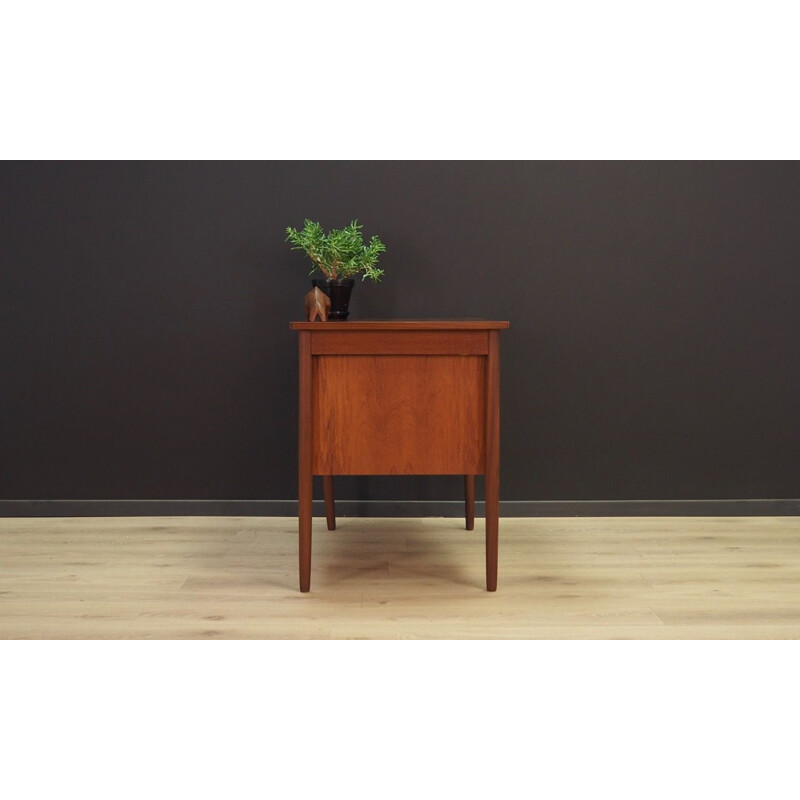 Scandinavian desk made of teak