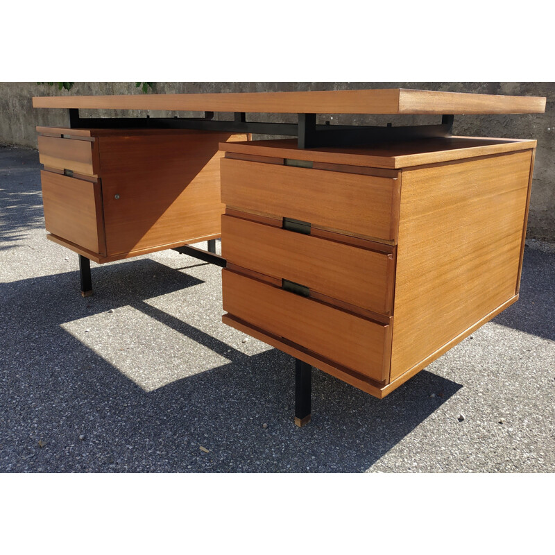 Vintage desk by Pierre Guariche Edition Minvielle 1950