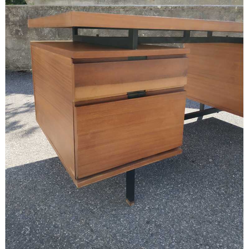 Vintage desk by Pierre Guariche Edition Minvielle 1950